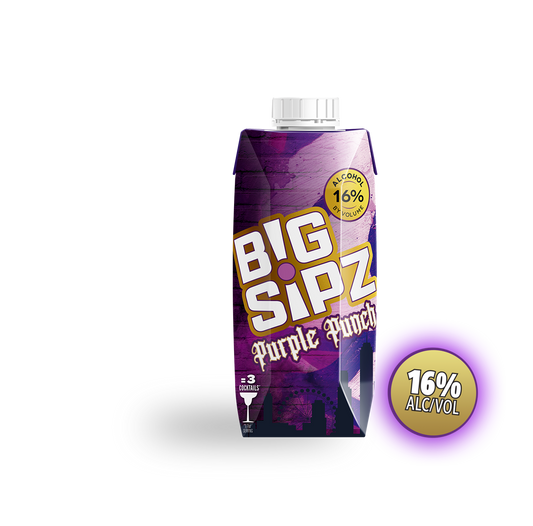 Big Sipz Purple Punch 330ml