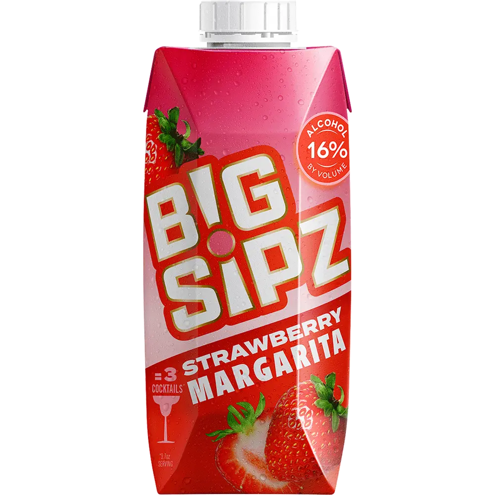 Big Sipz Strawberry Margarita 330ml