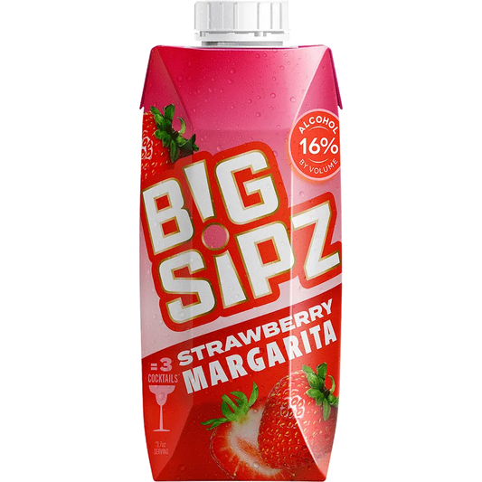 Big Sipz Strawberry Margarita 330ml