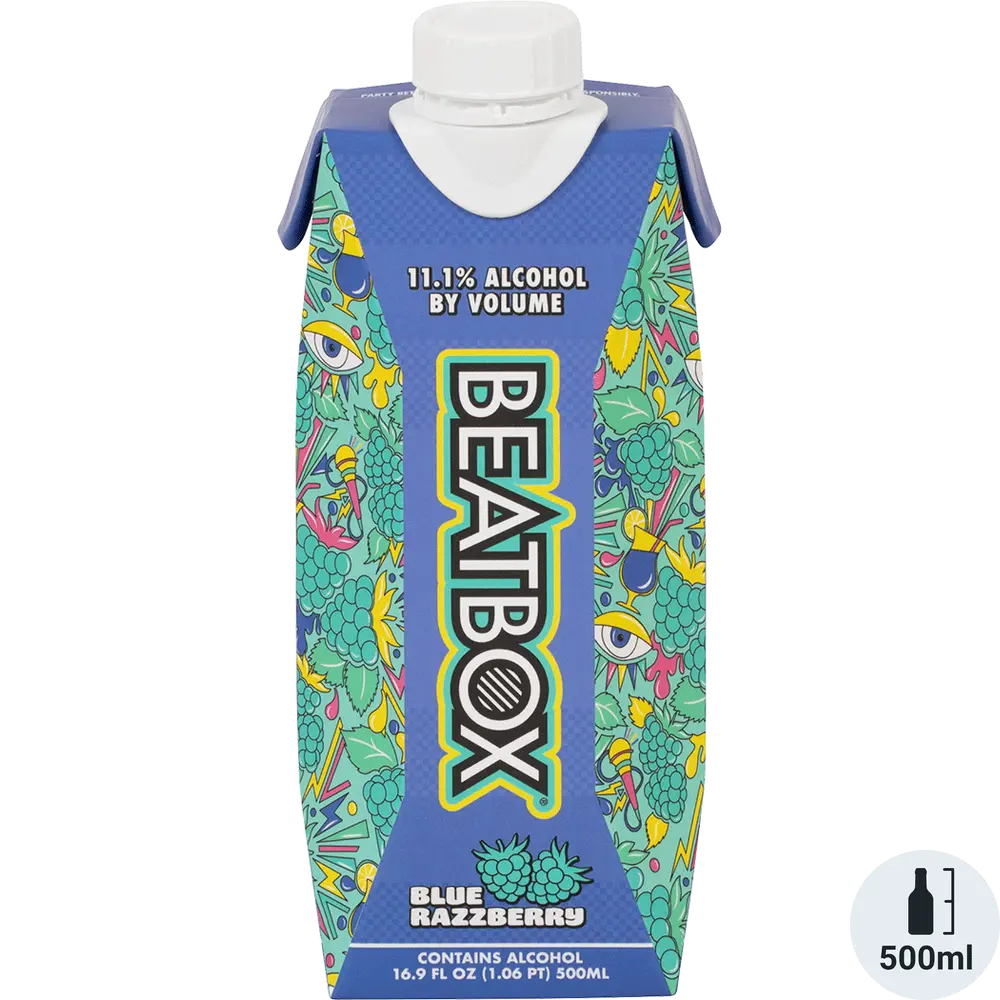 Beatbox Blue Raspberry 500ml