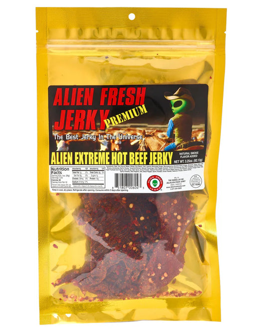 Alien Jerky Alien Extreme Hot 3.25oz