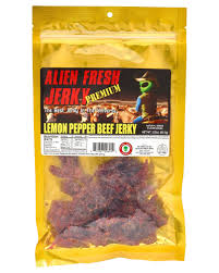 Alien Jerky Lemon Pepper Beef 3.25oz