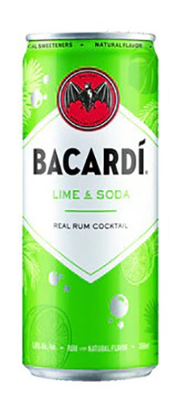 Bacardi Lime & Soda 12 fl oz