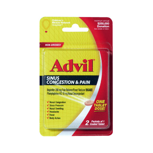 Advil Sinus Congestion & Pain 2ct