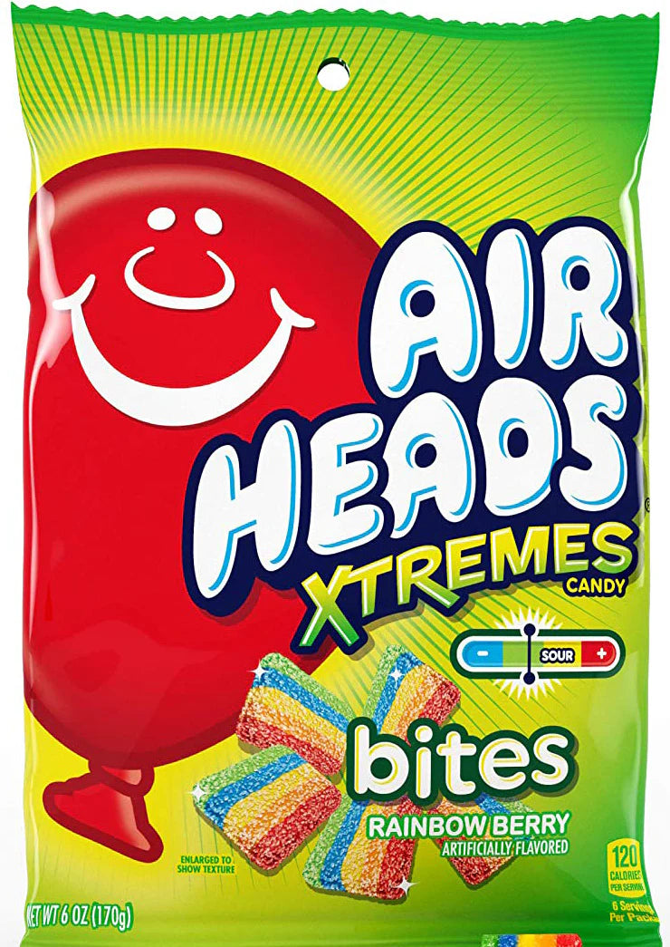 Airheads Xtremes Bites 6oz