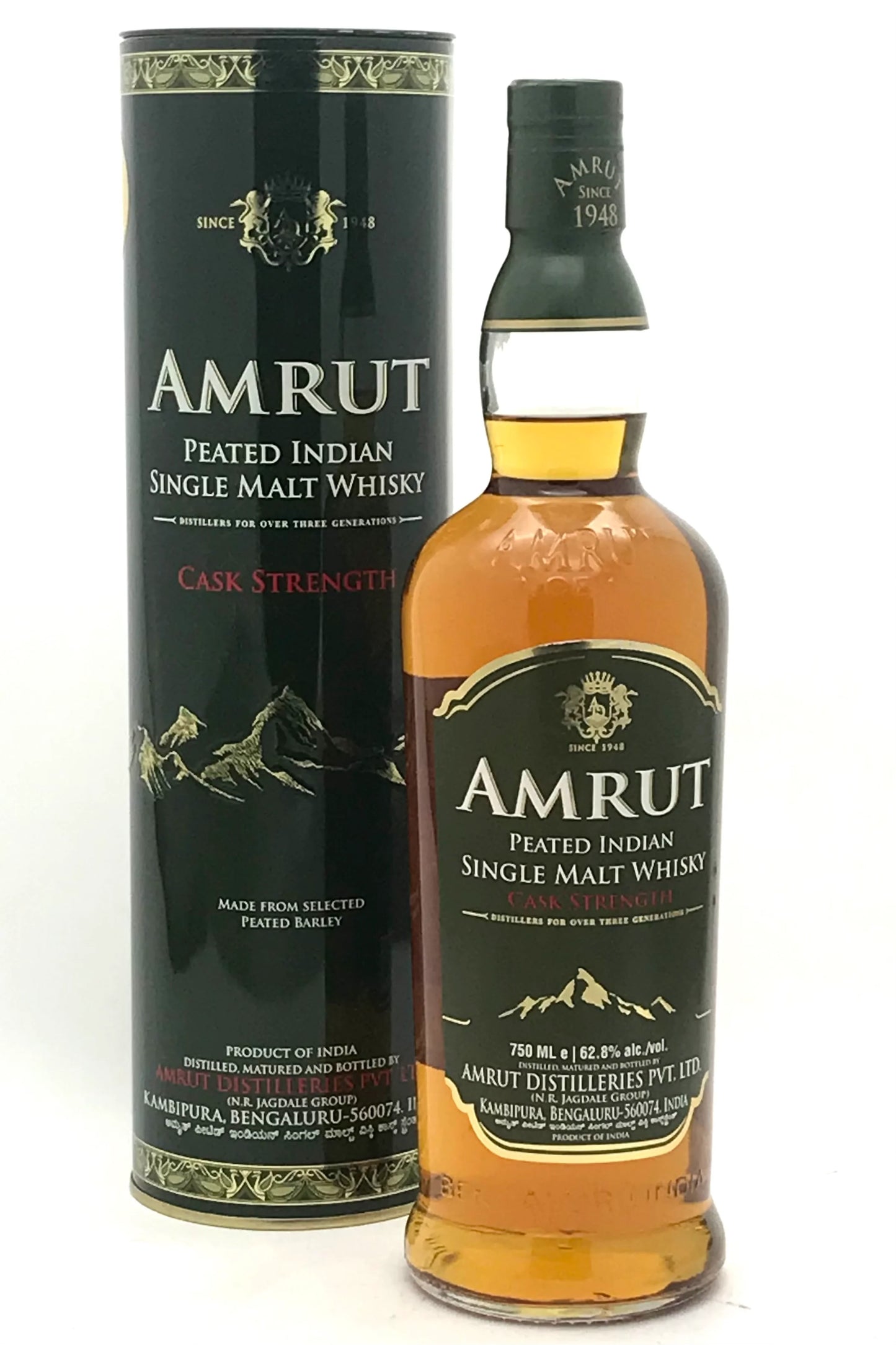 Amrut Single Malt Peated Cask 750ml