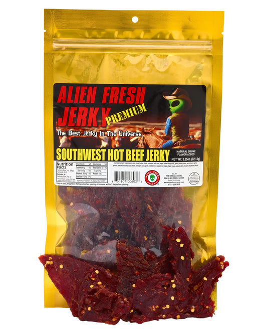 Alien Jerky Southwest Hot 3.25oz