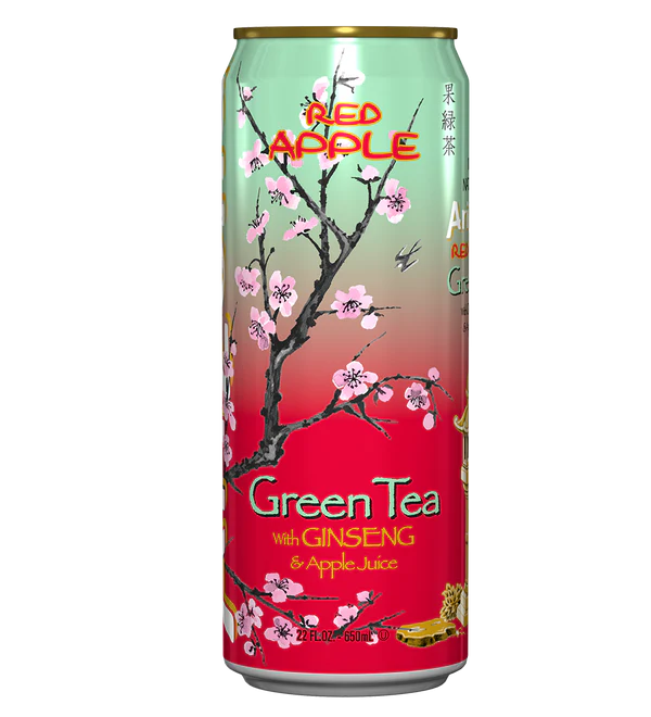 Arizona Red Apple Green Tea 24 fl oz